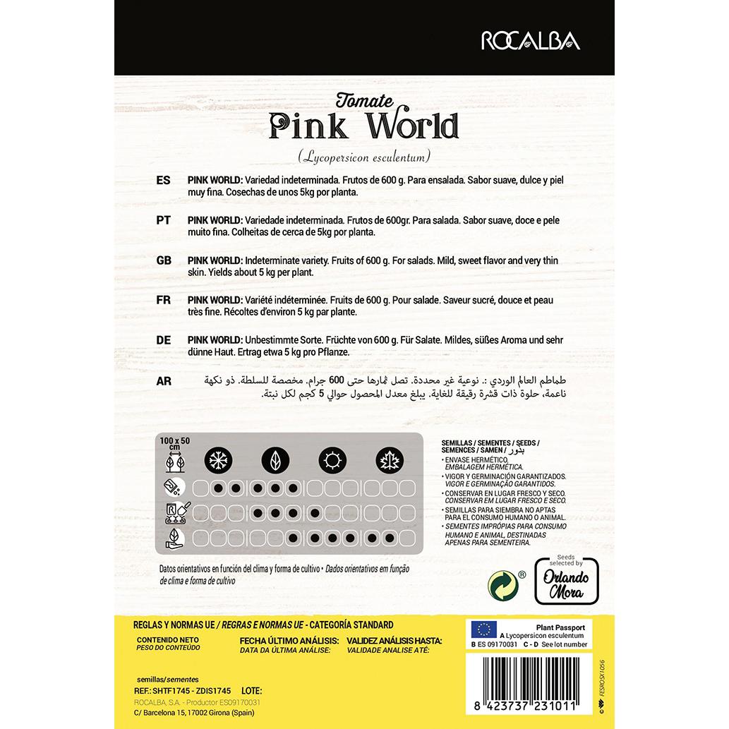 Semillas de Tomate Colección Pink world