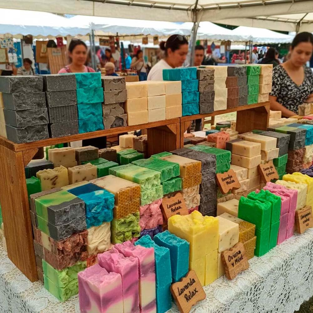 10 Barra Jabón Artesano Algas Marinas 1.2kg Venta Por Mayor - Activa La Circulación - Alivia Piernas Cansadas - Exfolia_5