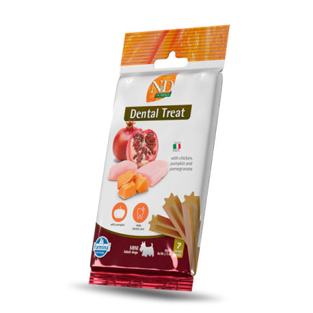 Treat nd pumpkin dog chick pomeg adult mini, Farmina, 60 gr