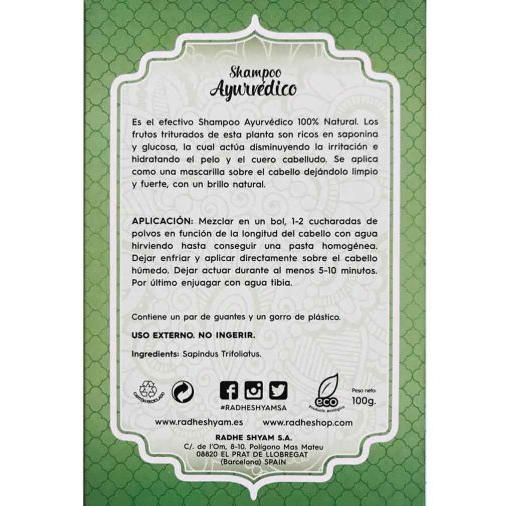 Champú Ayurvédico Aritha Rhade Shyam