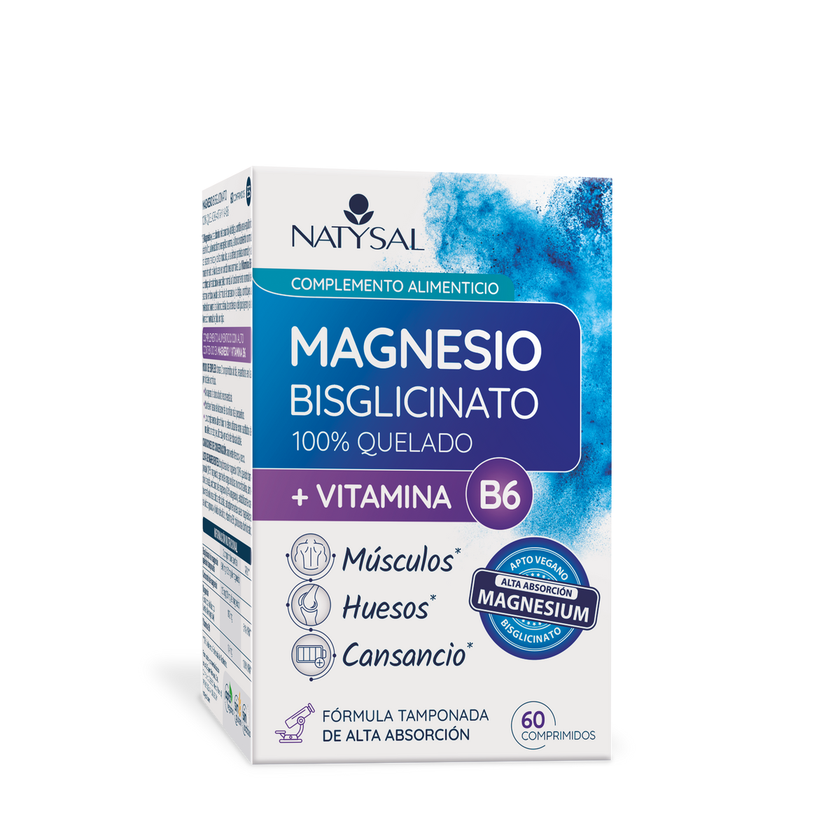 Magnesio + B6 700 mg 60 Comprimidos Natysal