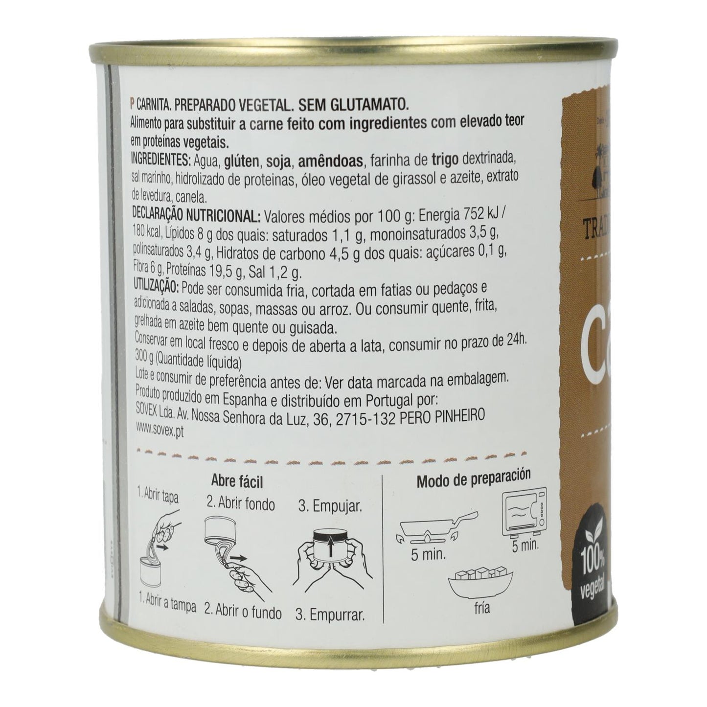 Carnita Vegetal Santiveri 300 g