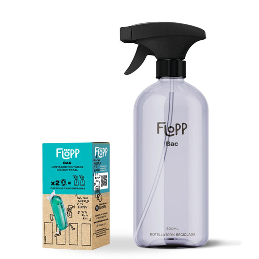 FLOPP Bac Botella 500ml + Refill