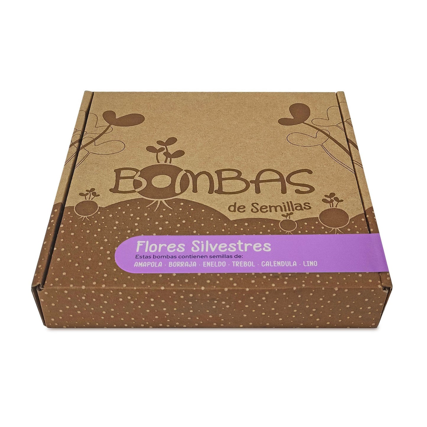 Bombas de semillas Flores Silvestres