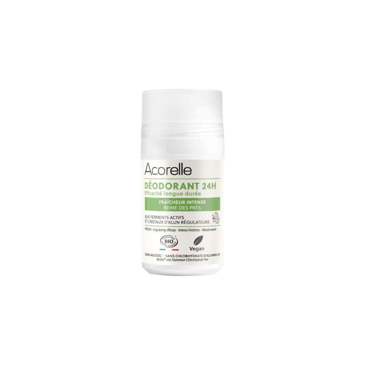 Desodorante mineral agua floral reina de los prados Acorelle 50 ml