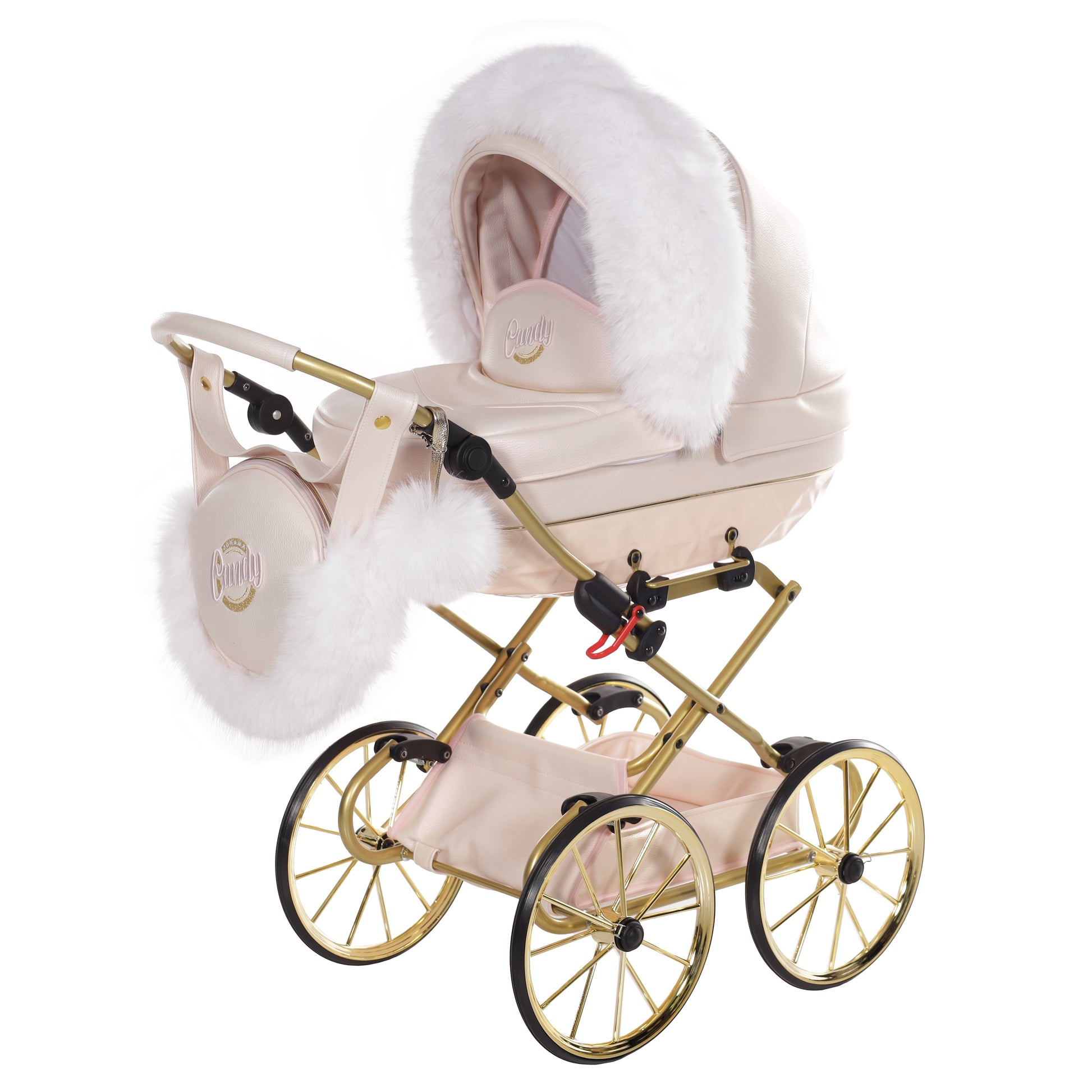 Carro De Muñecas Candy Mini Classic Rosa