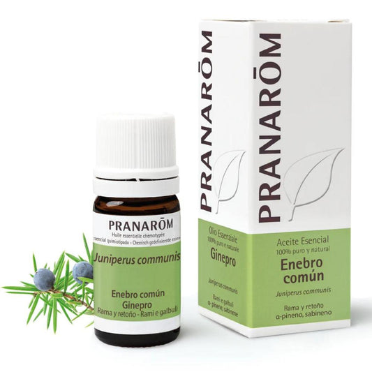 Aceite esencial enebro común, Pranarôm 5 ml