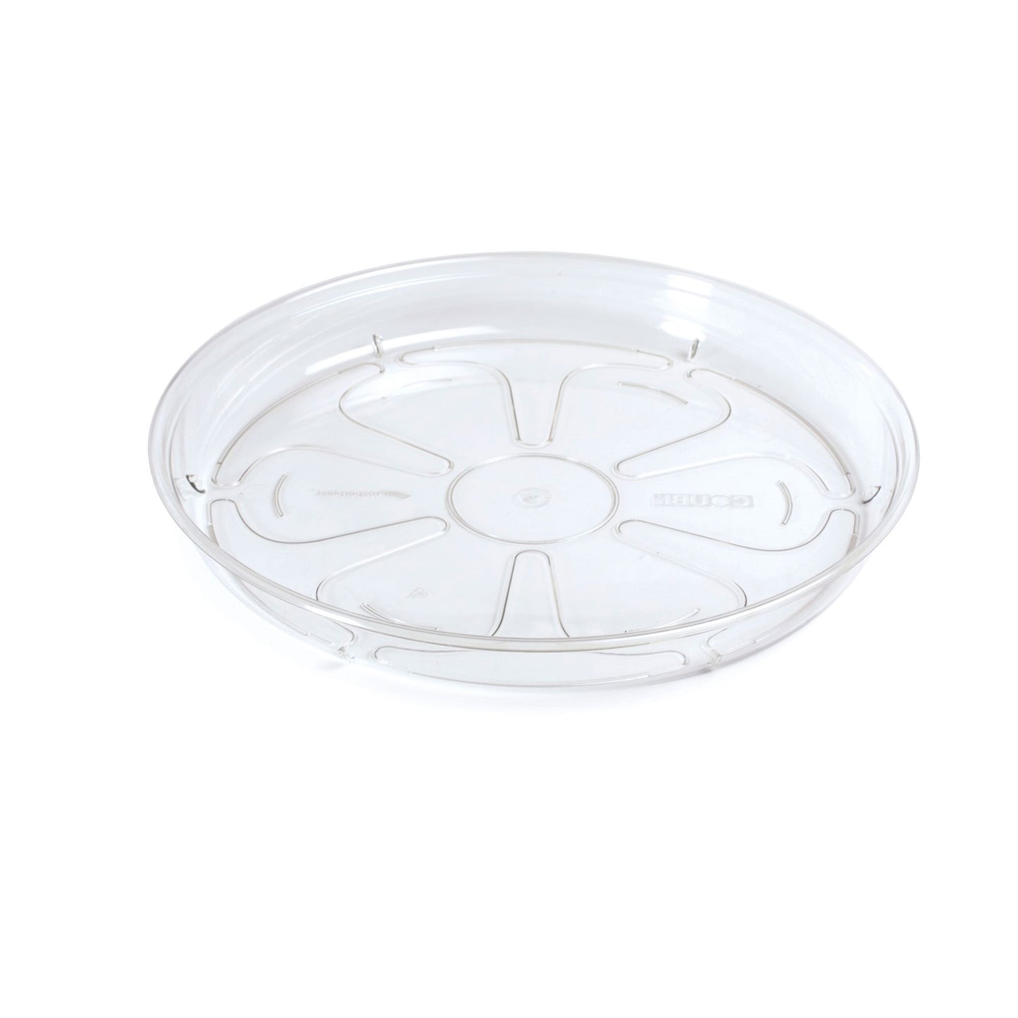 Base/plato Para Macetero Coubi , Dimensiones (mm) 120x120x15, Color Transparente_0