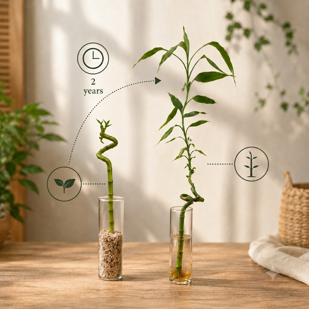 Lucky Bamboo Set De 30 Con Tarjetas - Dracaena Sanderiana - Regalo 40-45 Cm_5