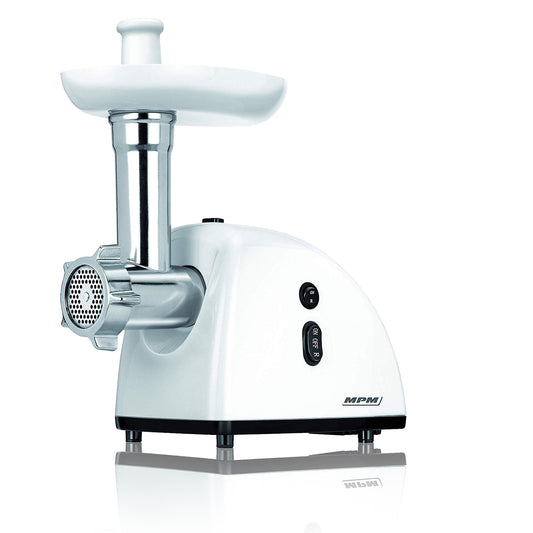 Picadora De Carne Eléctrica, Embutidora Salchicha,3 Discos Corte, Engranaje Metálico, Función Inversa Mpm Mmm-05