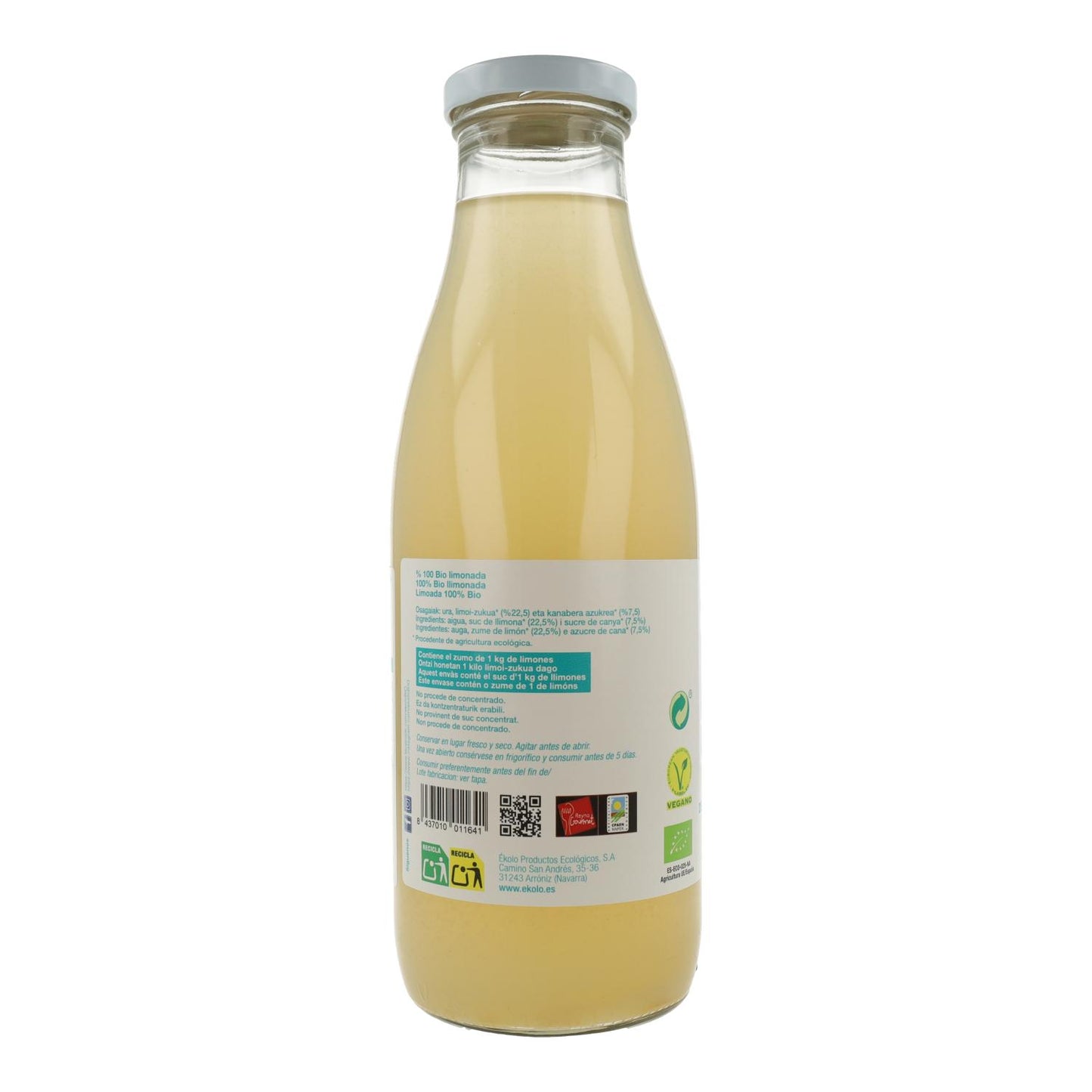 Limonada Bio ékolo 750 ml