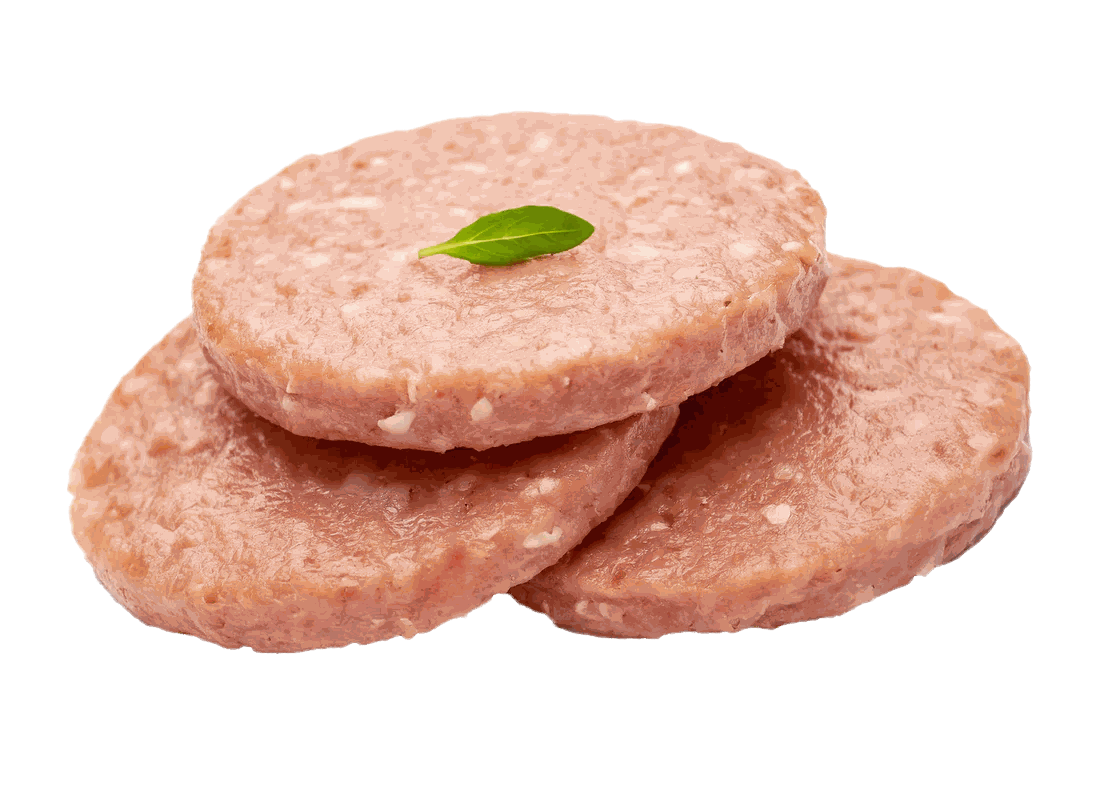 Hamburguesas De Pollo Pastoreado (4 unids/500 gr)   .