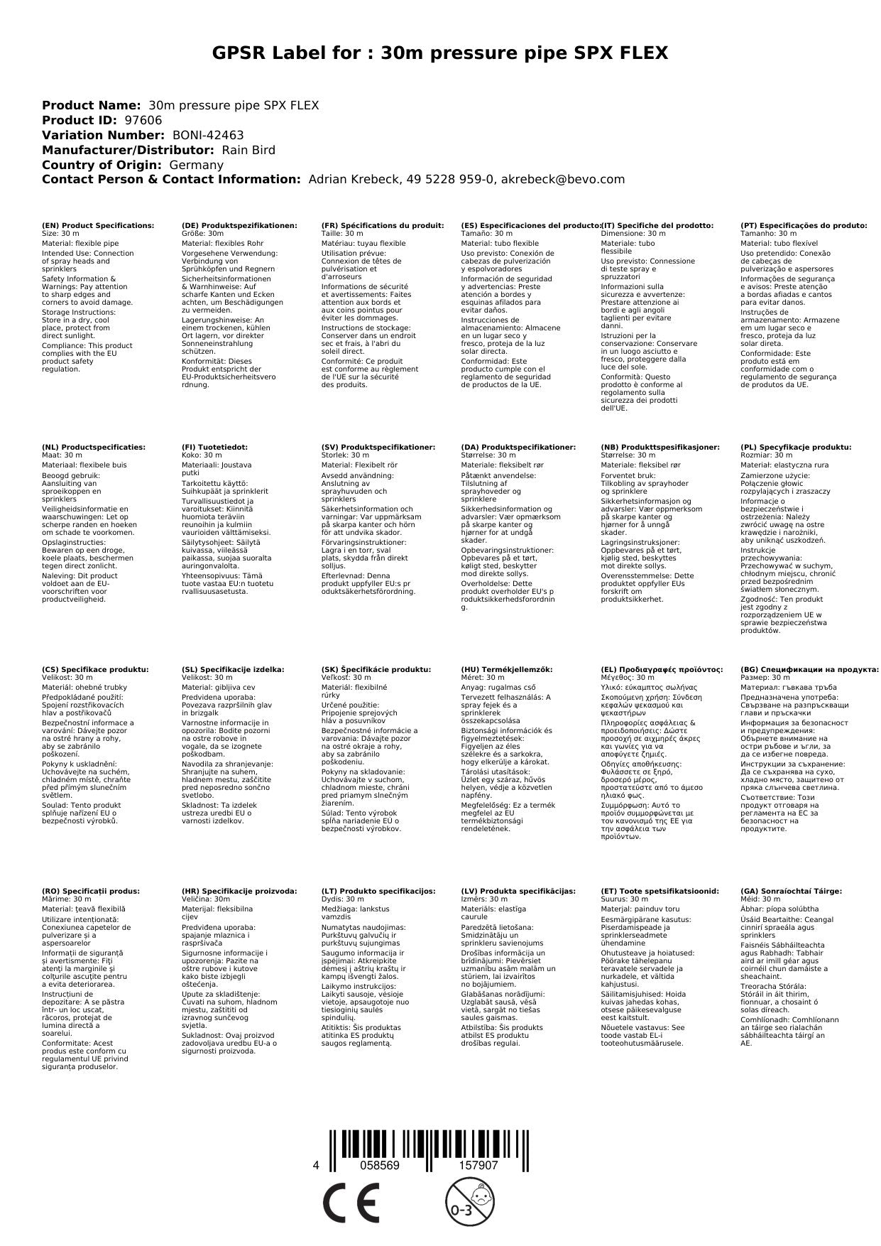 Manguera De Riego Flexible 30m: ¡riego Eficiente Y Sin Esfuerzo!