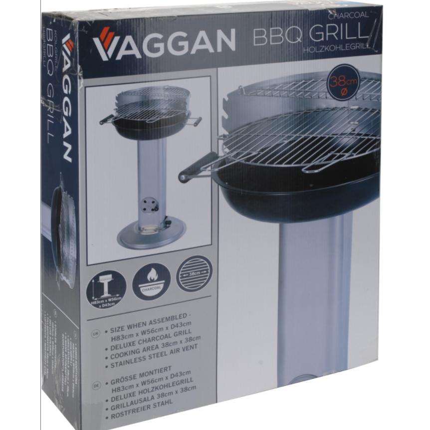 Barbacoa carbón Vaggan con pie Ø 38 cm