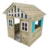 Casita De Madera Masgames Lollipop Xl Horeca Azul.
