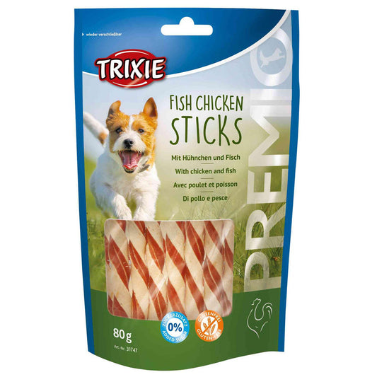Trixie Snack PREMIO Fish Chicken Sticks, 80 g