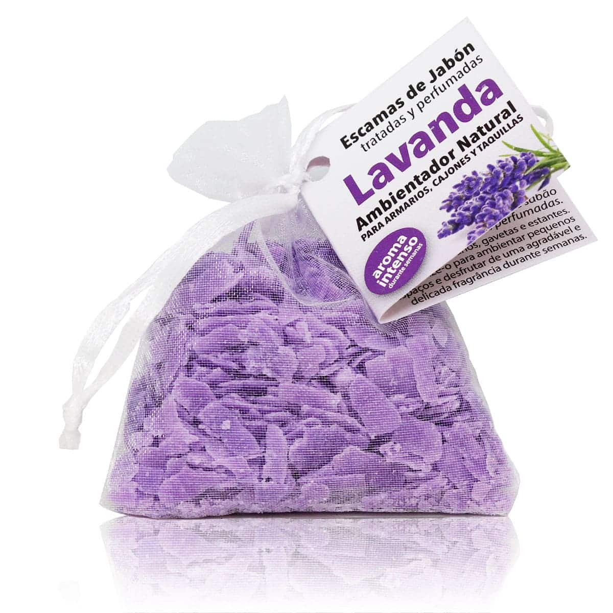 Ambientador de Armario Escamas de Jabón Lavanda SYS Aromas 25 g | Floral y Agreste | Neutraliza Malos Olores_0