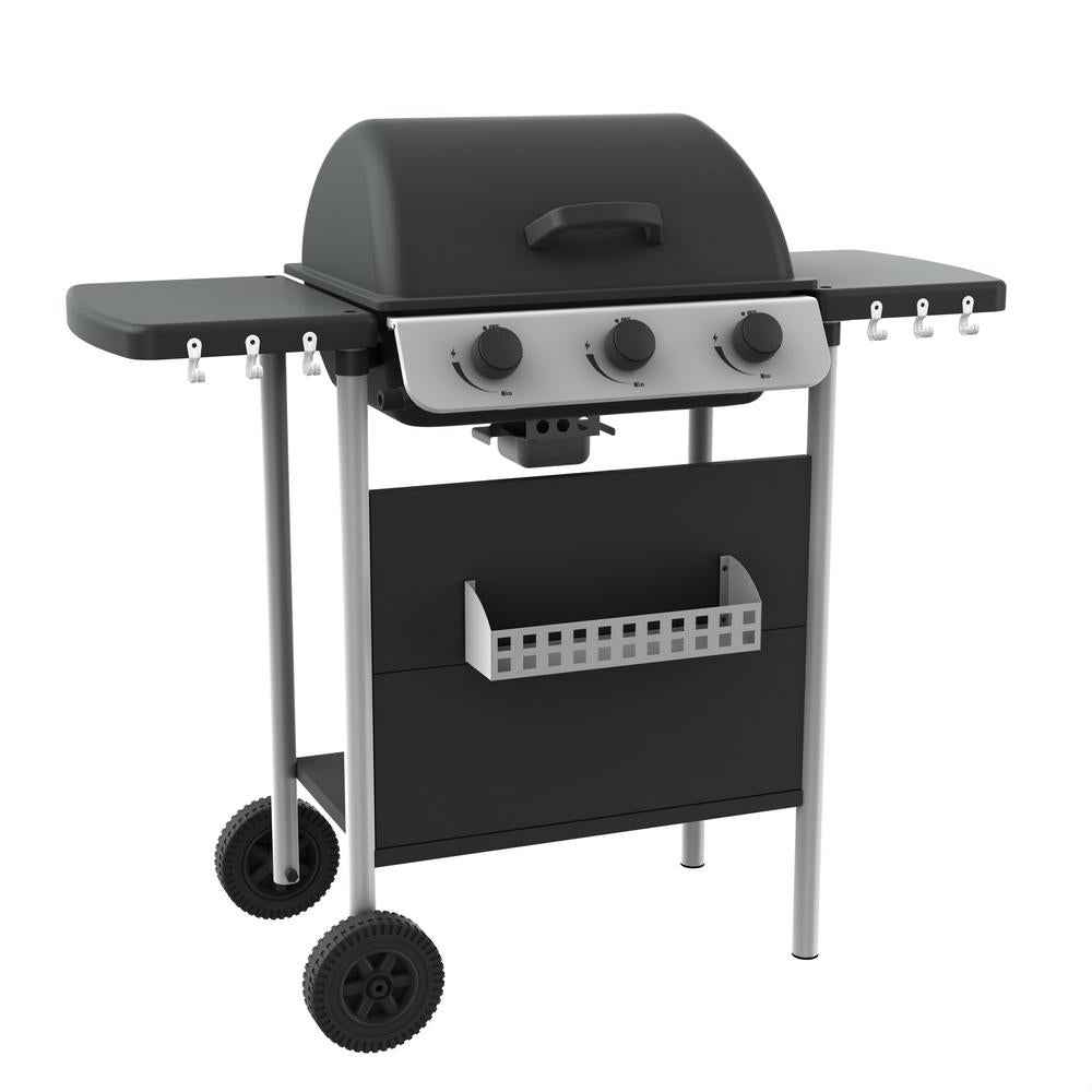 Barbacoa Gas 3 Quemadores Annika Acero 105 X 49 X 100 Cm Ldk Garden