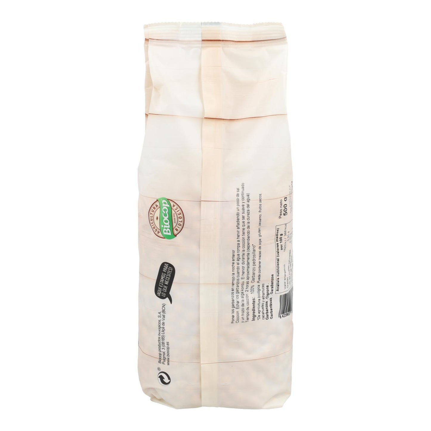 Garbanzos Pedrosillano Biocop 500g