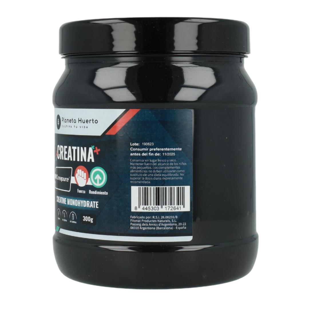 Pack rendimiento muscular Planeta Huerto Creatina Creapure 300 g + Fat Burner 90 caps