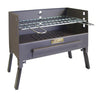 Barbacoa Sobremesa con Parrilla 43,5x24,5x39,5 cms. Acero Inoxidable