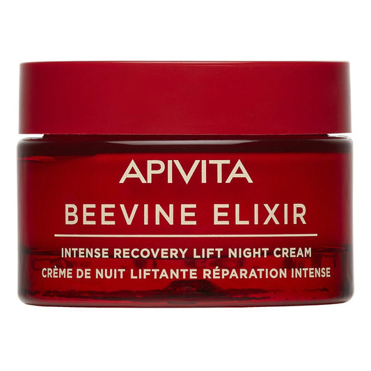 Crema de noche lift recuperación intensa BEEVINE ELIXIR, APIVITA 50 ml