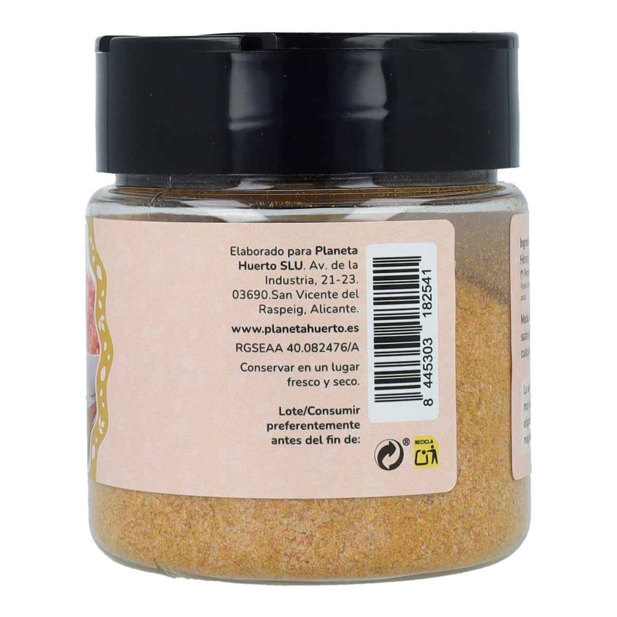 Sal Rosa con Curry y Cúrcuma Planeta Huerto 100g