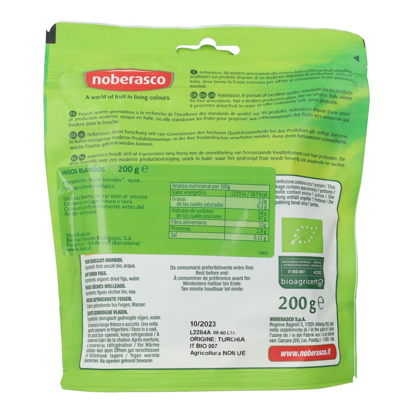 Higos Blandos Noberasco 200 g