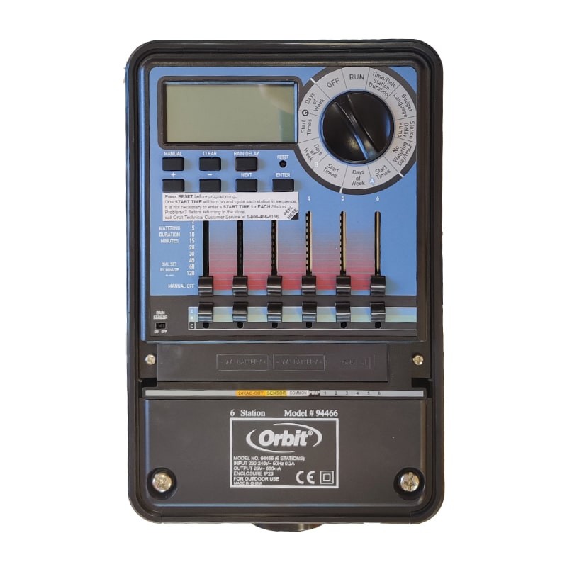 Programador De Riego Orbit Hibrido Wm - 12 Zonas