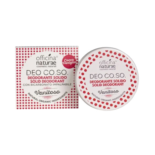 Desodorante Sólido Vanity CO.SO. 50 ml Vegan Ecologico Officina Naturae
