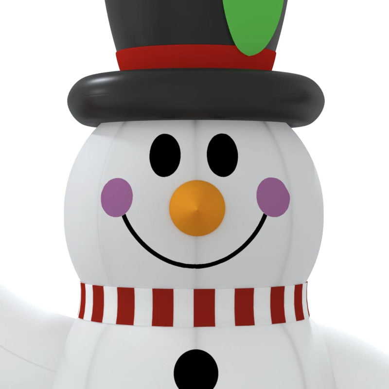 Vidaxl Muñeco De Nieve Inflable Con Leds 300 Cm_5