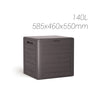 Baul de jardín Wood 140 L Plastiken