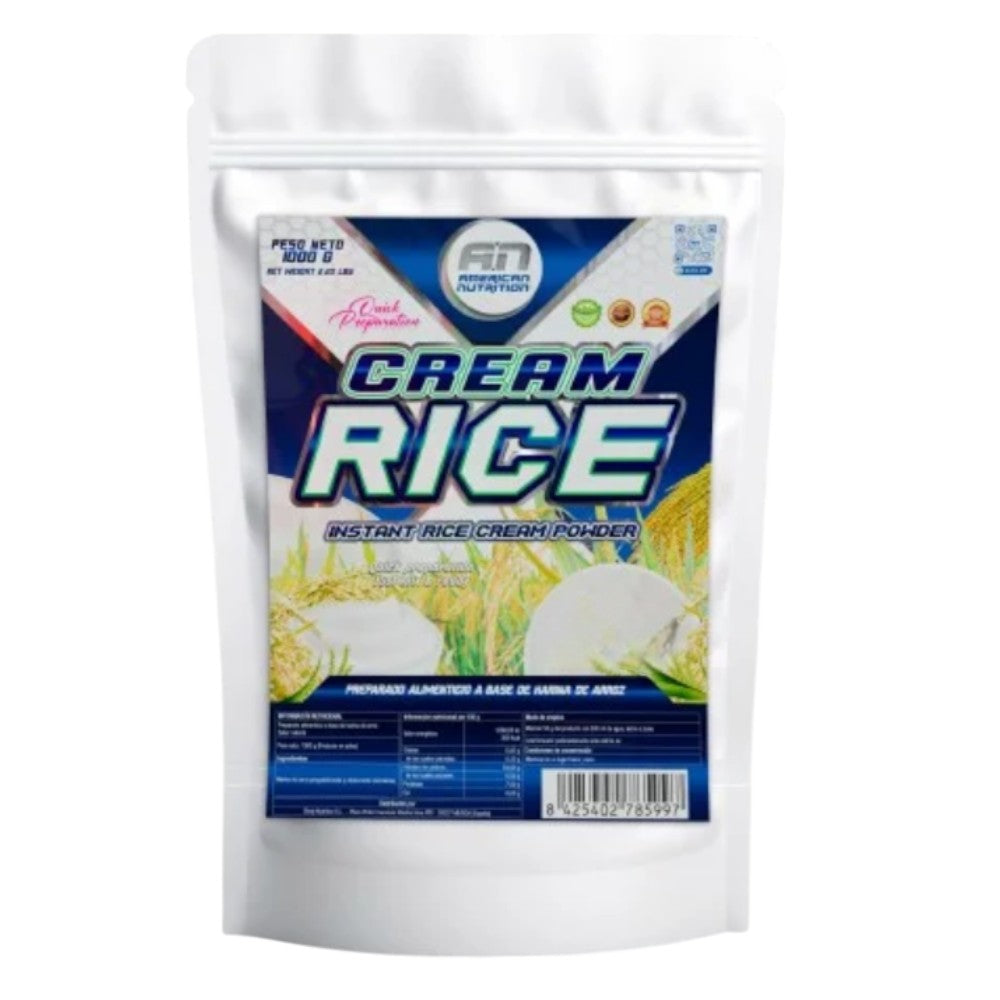 Crema De Arroz American Nutrition 1 Kg Chocolate Blanco
