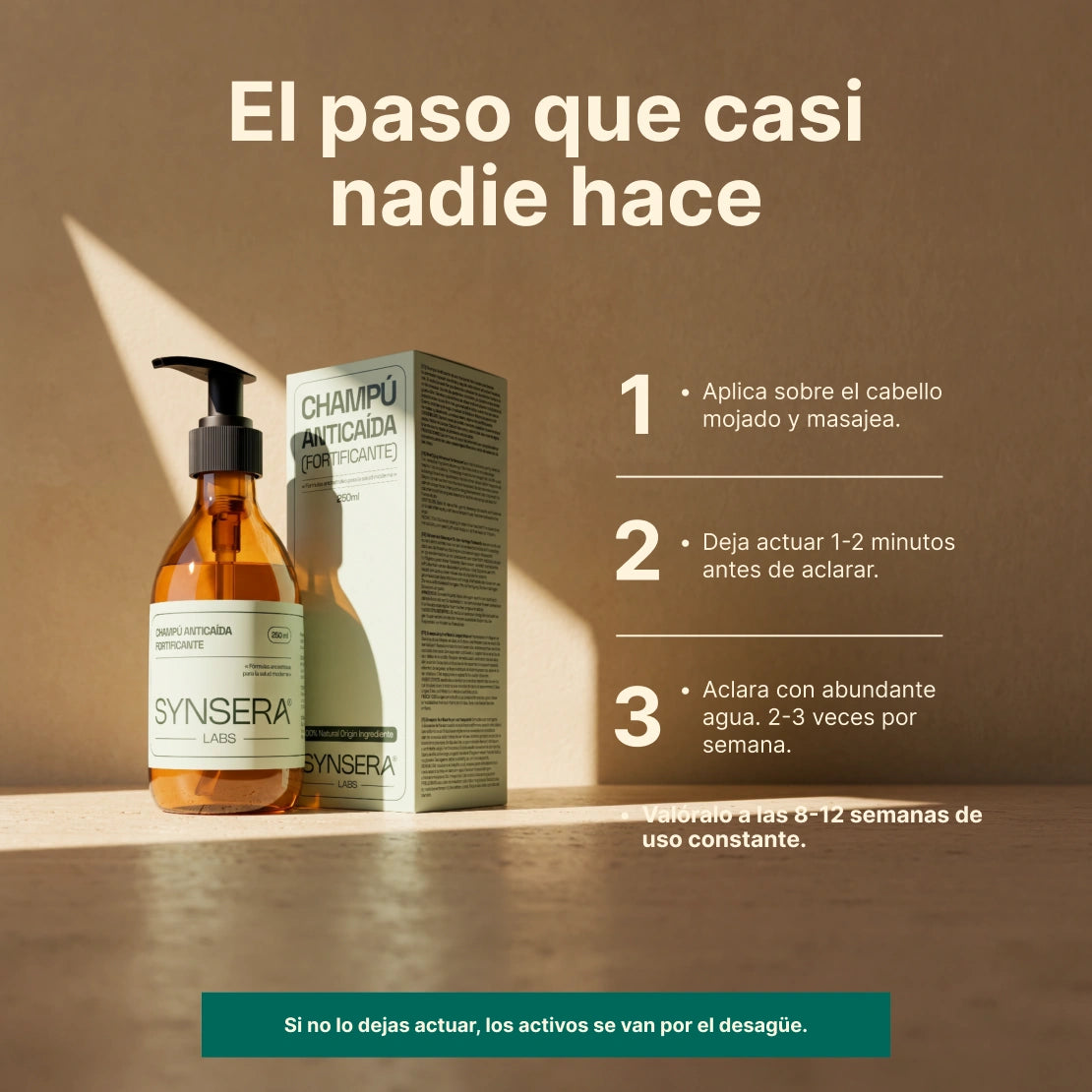 Champú Anticaída Fortificante 250 Ml Synsera Labs_5