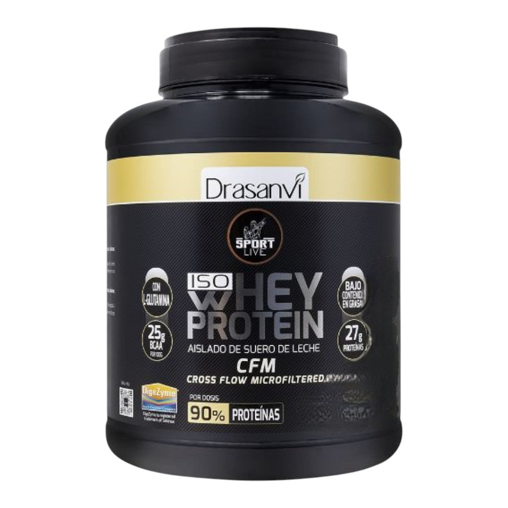 Sport Live Iso Whey Protein Aislado 1.6 Kg Neutro