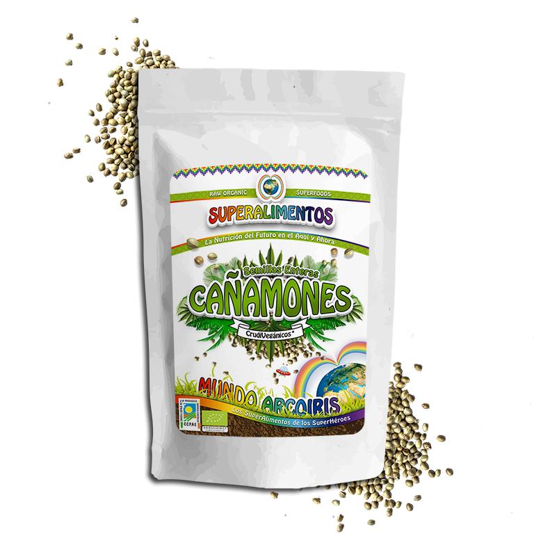 Cáñamo semillas enteras  ecológico 1 kg