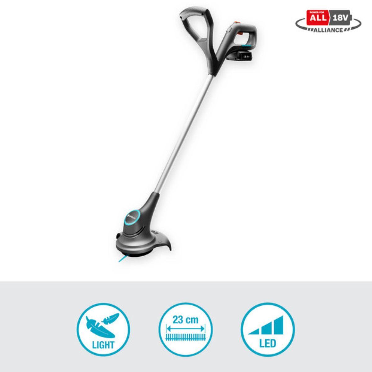 Set cortabordes de batería SmallCut 23/18V P4A Gardena