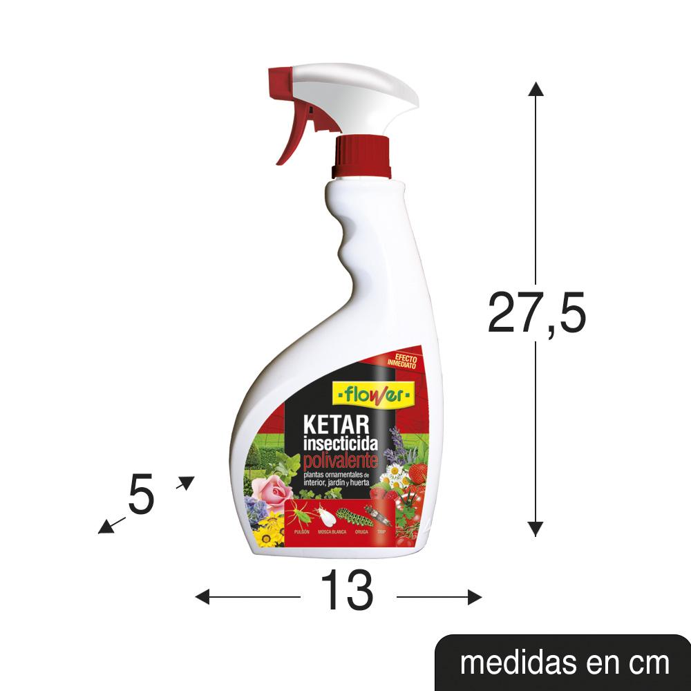 Insecticida Polivalente listo uso Ketar Flower 750 ml