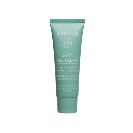 Just Bee Clear crema anti-imperfecciones matificante hidratante, Apivita, 40 ml
