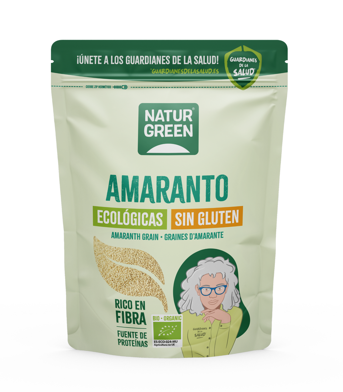 Amaranto Bio Sin gluten NaturGreen 450 gr