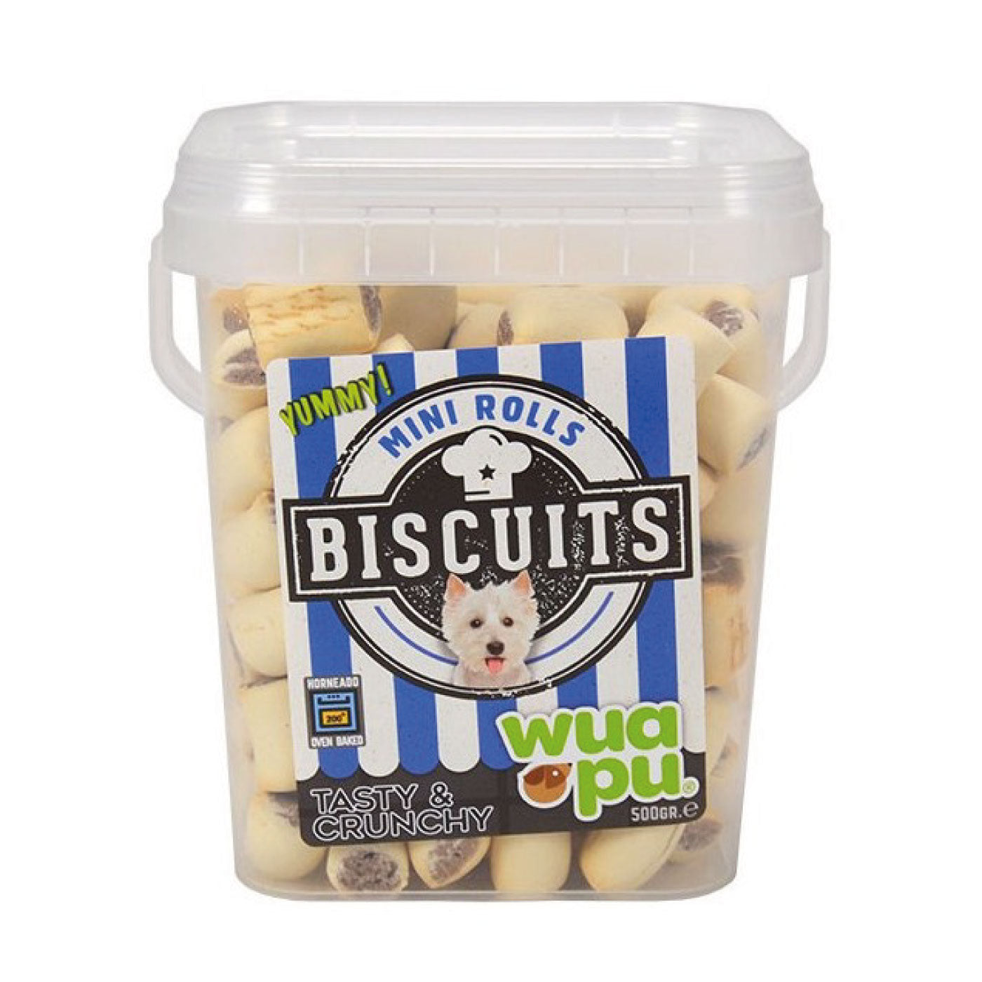 Wuapu Biscuits Para Perro Mini Rolls (500 Gr)_0