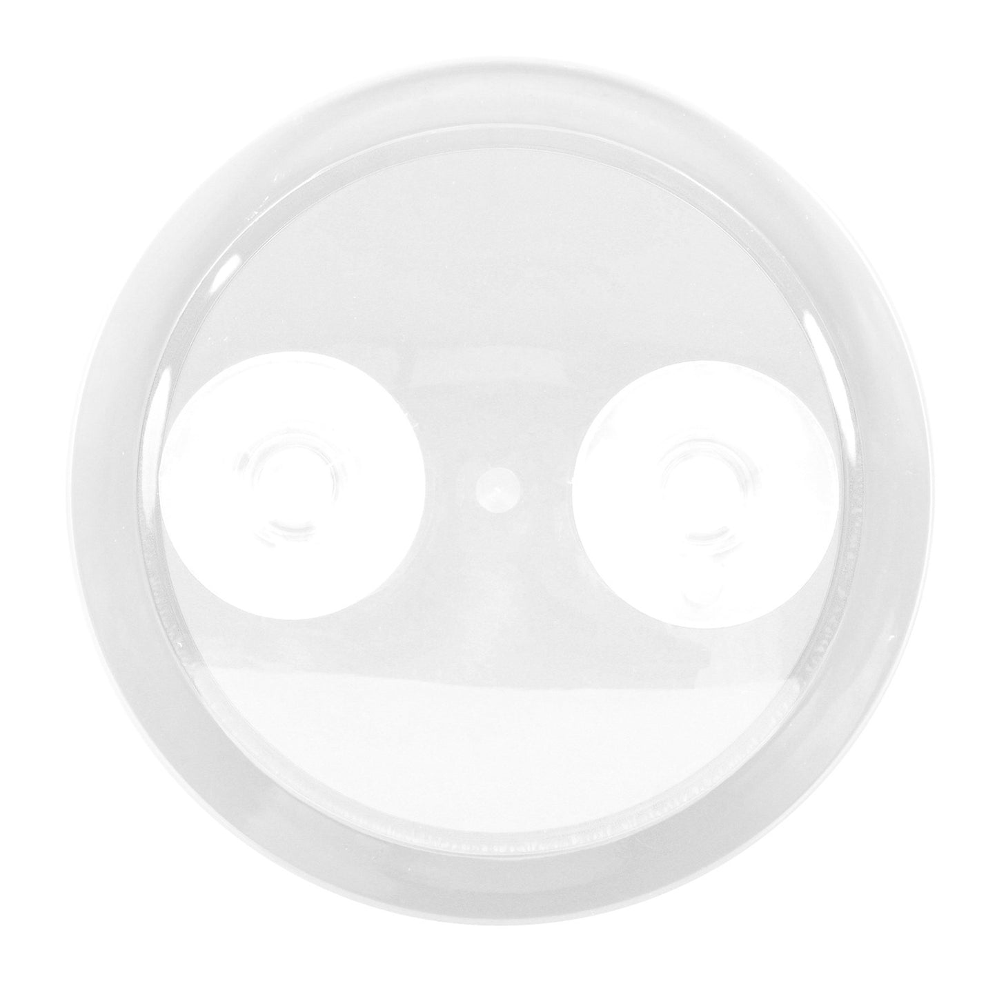 Espejo De Aumento X3 Msv De Metal Con Ventosa Ø15 Cm En Color Gris_1