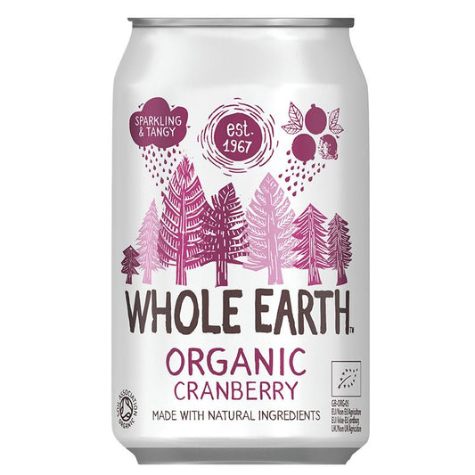 Refresco Bio Arándanos Whole Earth 330ml