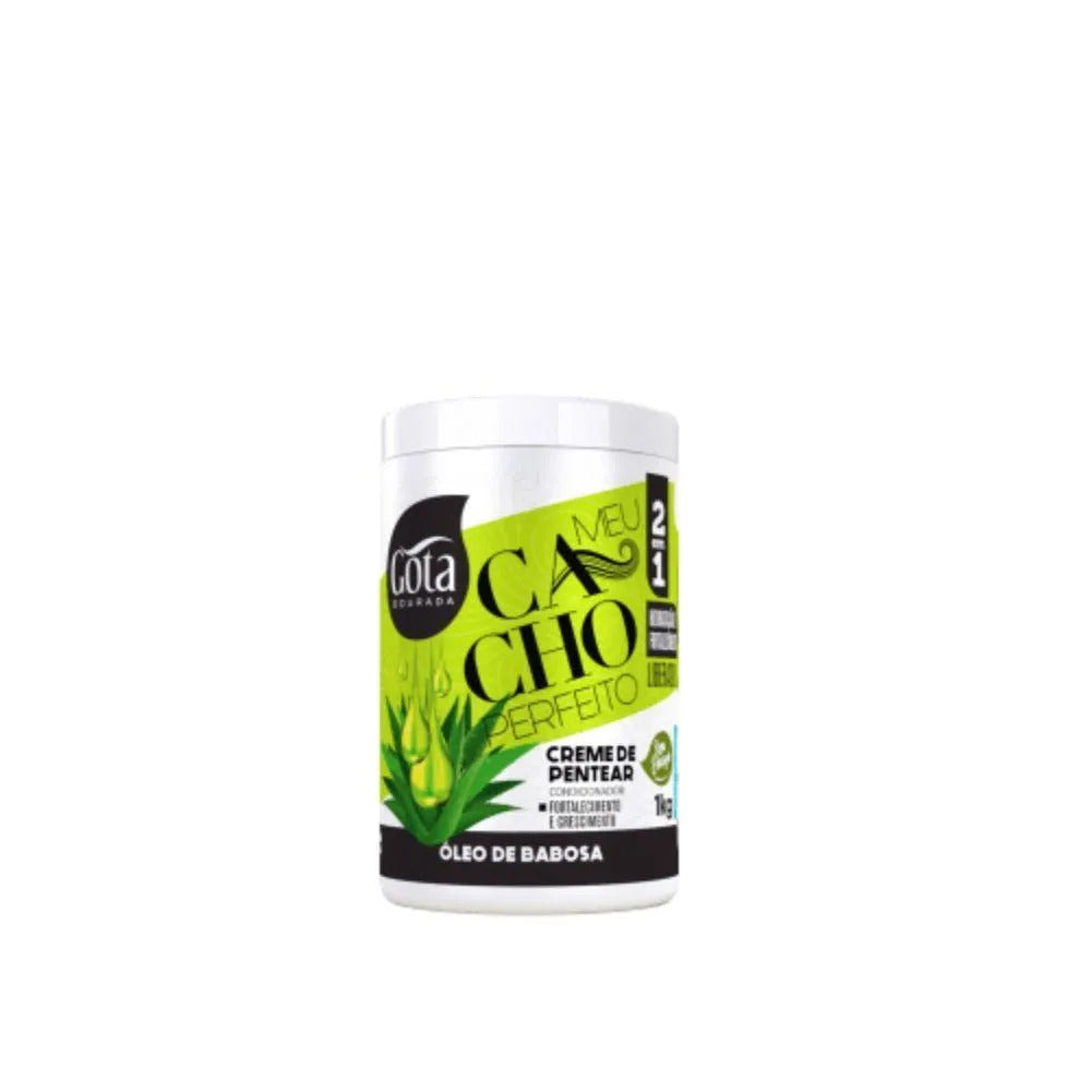 Crema De Peinar Aloe Vera Gota Dourada 1000ml_0