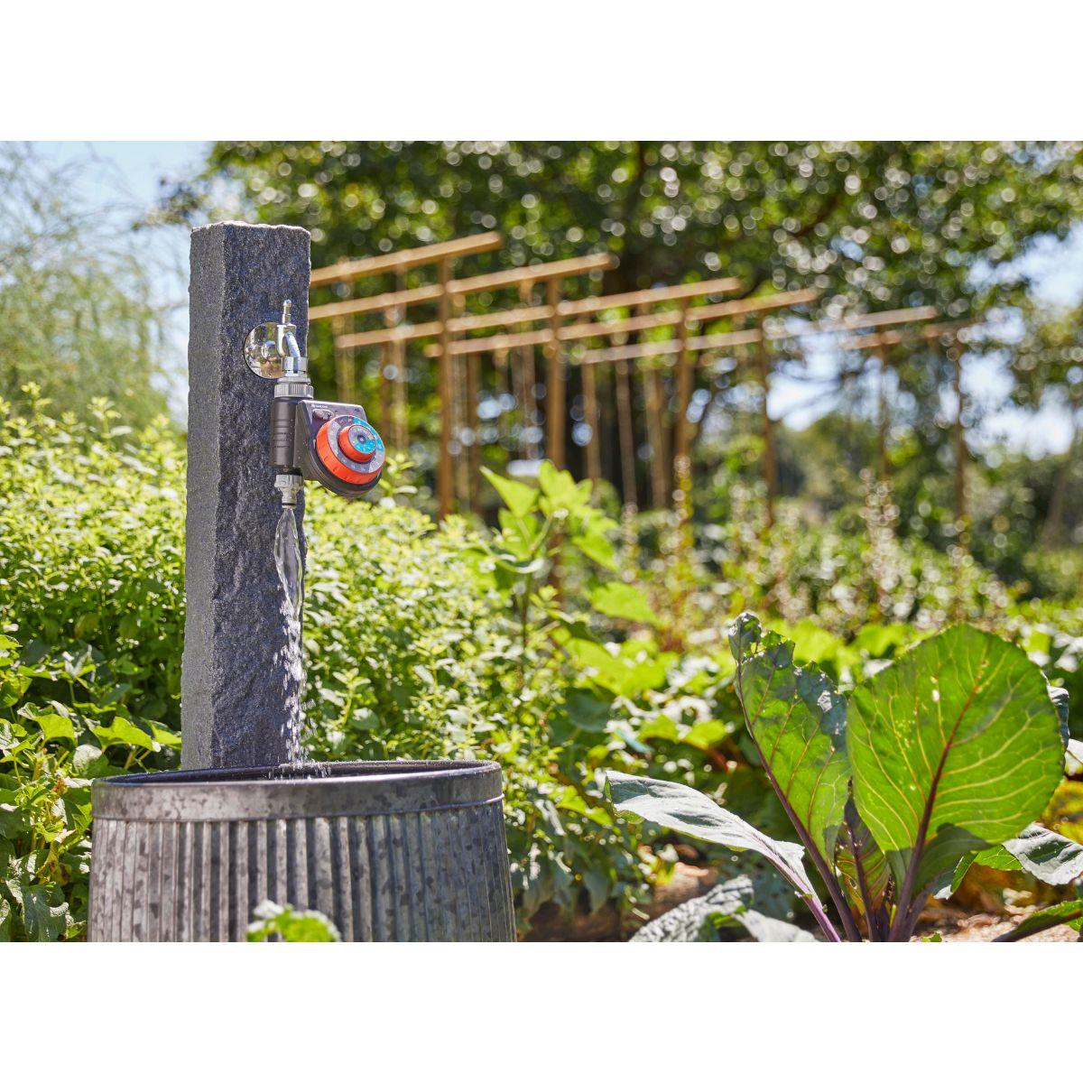 Programador de riego easy plus Gardena 60 programas