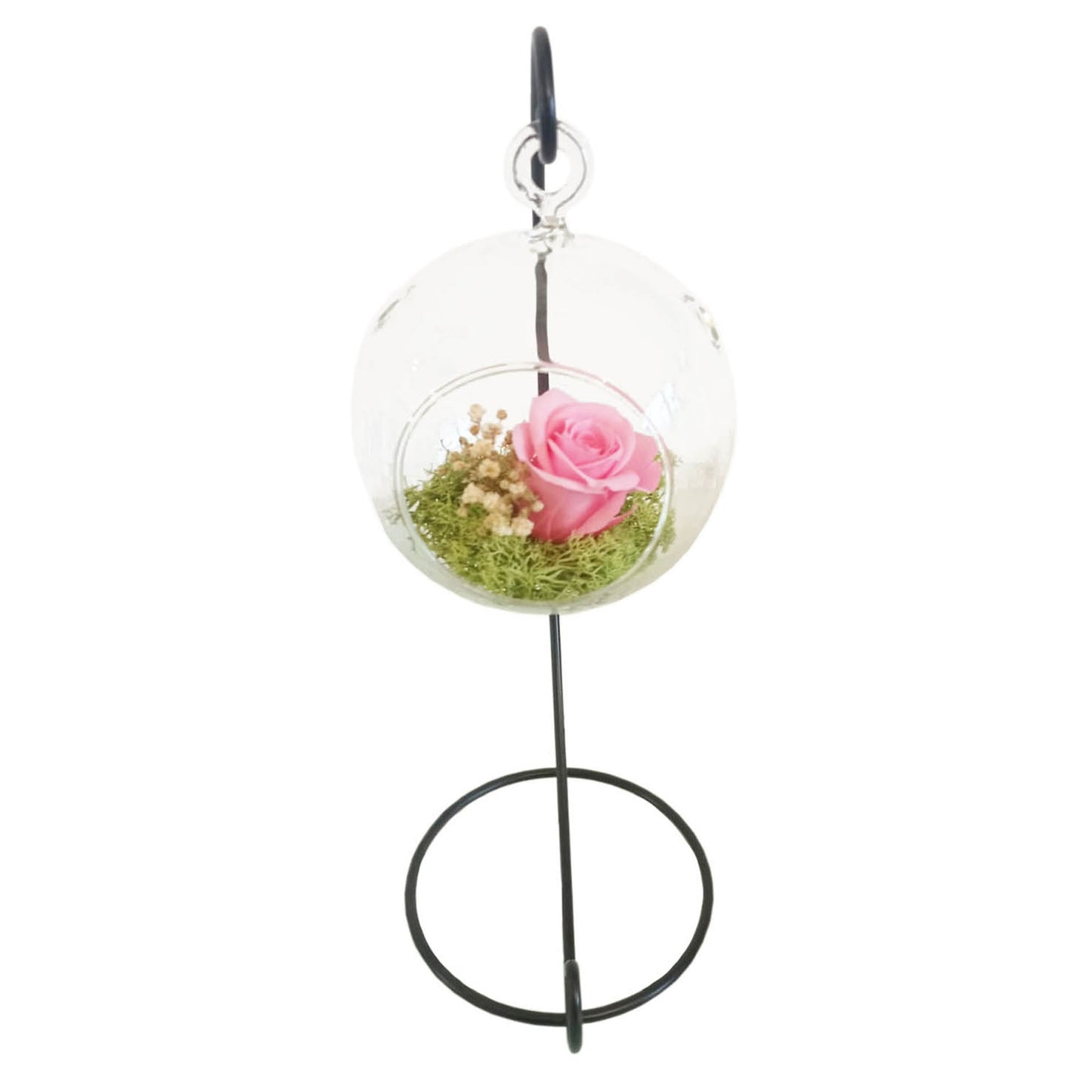 Rosa eterna - colgante rosa_2