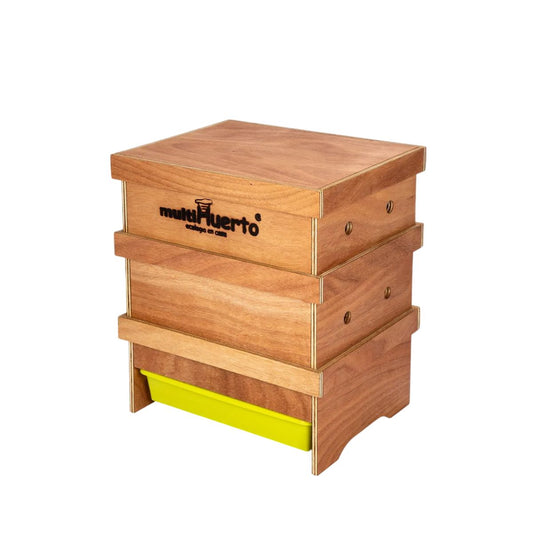 Vermicompostador Lombrihogar 2 bandejas Multihuerto