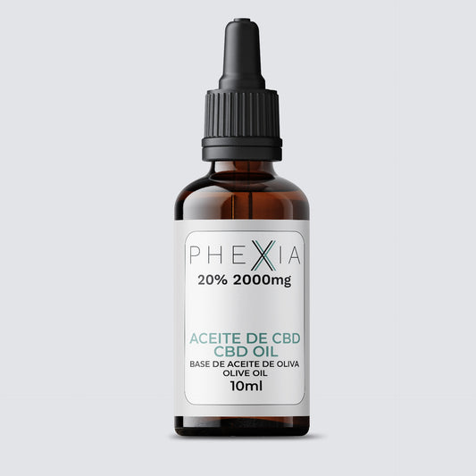 Aceite esencial de CBD 20% Phexia 10ml Aceite de CBD 20% 10ml
