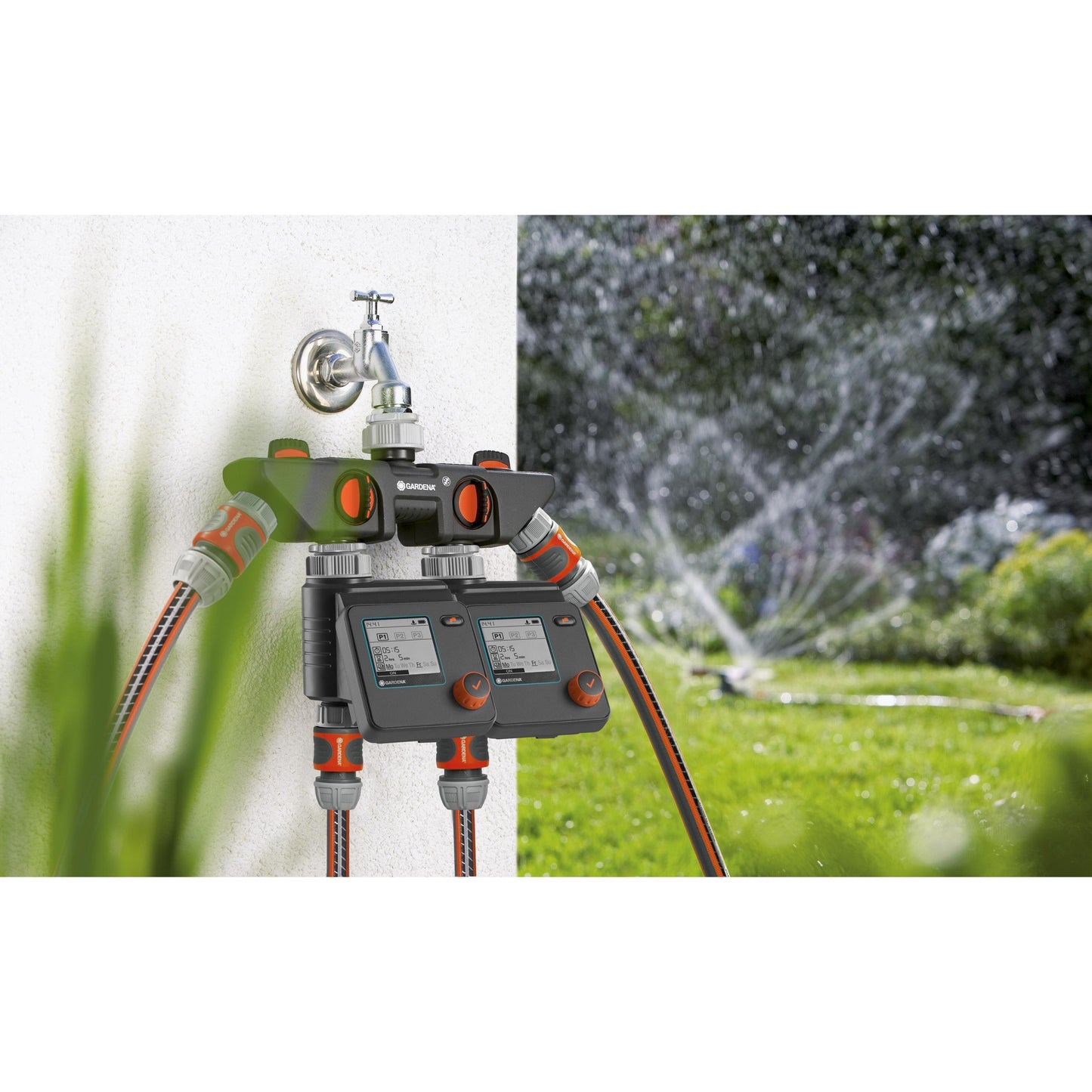 Distribuidor de 4 vías Gardena