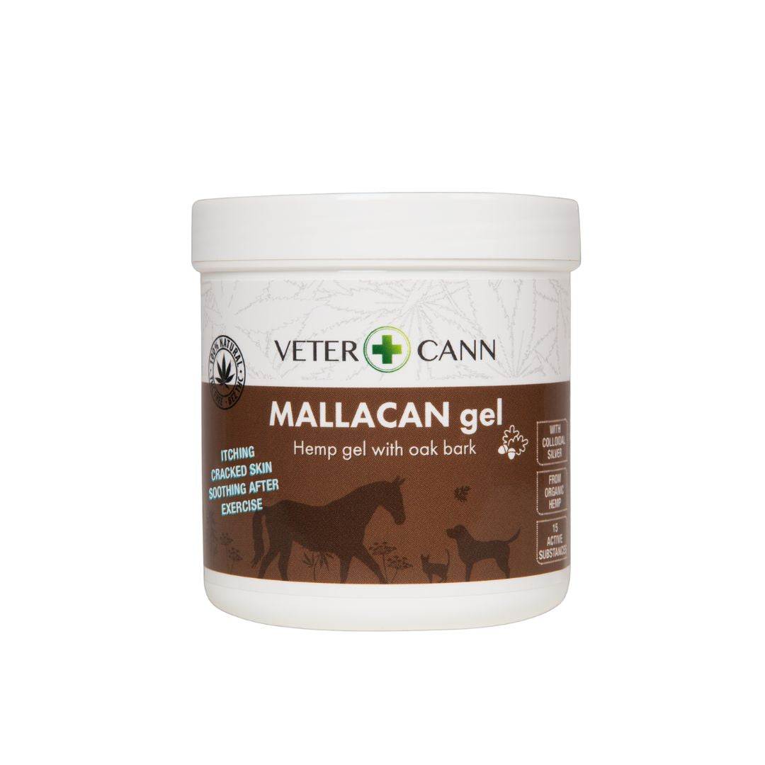 Vetercann Mallacan Gel Natural De Cáñamo Calmante Y Reparador De Piel 250 Ml_0